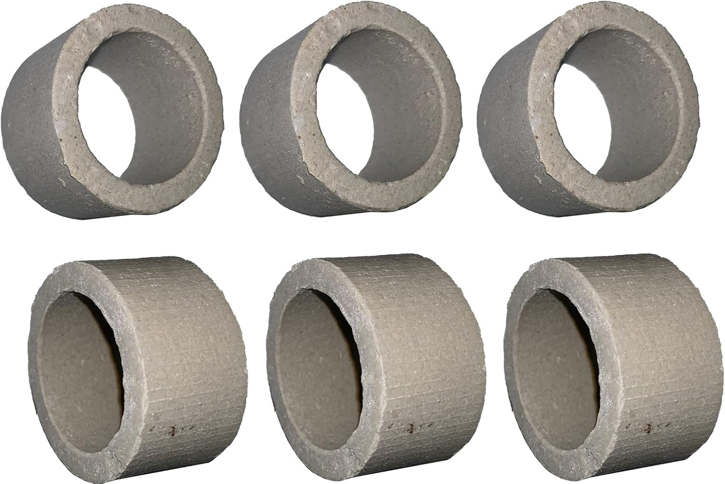 Awesome Aquatic Aquarium Plant Weights Ceramic Ring 6 Pack Non Lead Plants Anchor Pot Anti Floating Fix Live Plant Holder No Lead (6 Pack Rings)