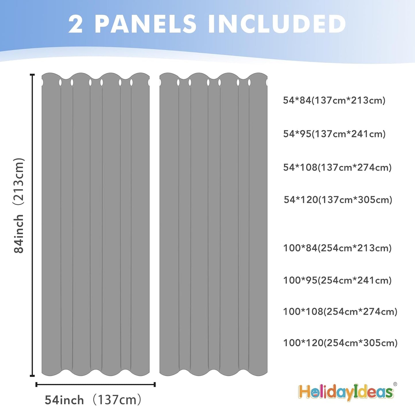 HolidayIdeas Beige Outdoor Sheer Curtains for Patio Waterproof, 2 Panels - 54 x 84 Inch - Light Filtering Voile Outside Curtains Grommet Drapes for Front Porch, Gazebo, Pergola, Backyard