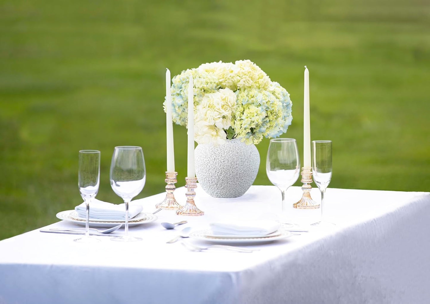 White Ceramic Vase Flower Vase, Big Textured Round Vase for Centerpieces, Kitchen, Living Room, Bedroom Decor Gifts