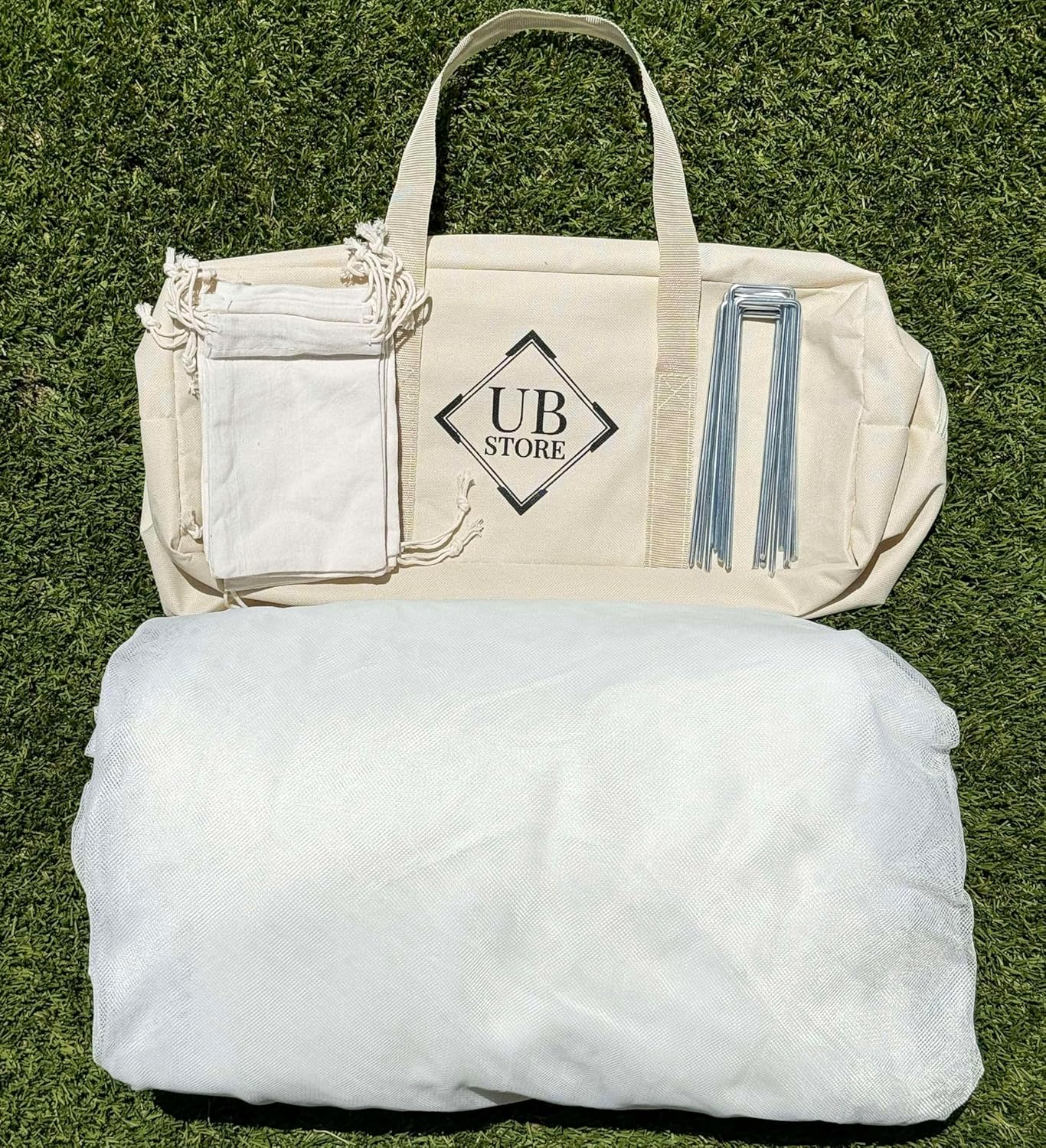 Mosquito Net for Umbrella 9.2 FT | Large Sizes & Fabric Designed for Outdoors | Insect House Screen Netting for Patio, Porch & Garden Terrace | Outside Canopy Bug & Fly Protection Enclosure