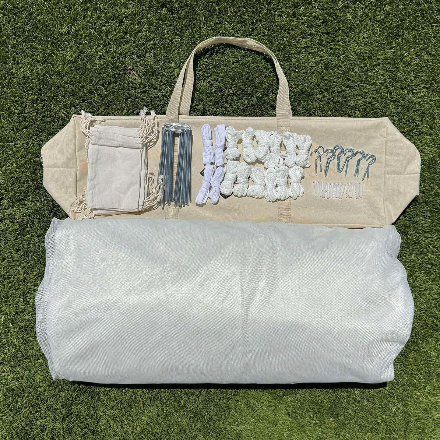 Mosquito Net for Patio 13 x 10 FT | Very Large Sizes & Fabric Designed for Outdoors | Insect House Screen Netting for Gazebo, Porch & Garden Terrace | White Outside Canopy Bug Protection