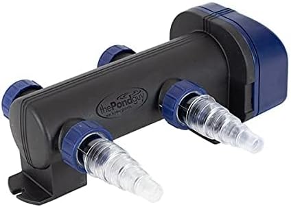 The Pond Guy UltraUV Ultraviolet Pond Water Clarifier, EPA Registered UV Light, Planktonic Algae & Green Water UVC Treatment, Plant, Koi Fish, Duck, Turtle, & Aquatic Life Safe, 18 Watt