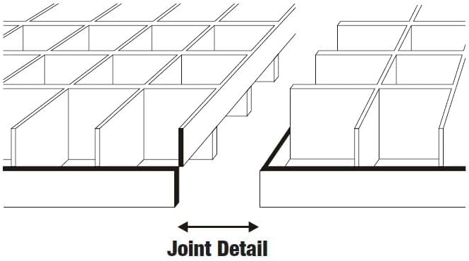 Fluorolite Plastics| Egg Crate Panel|Polystyrene| Color -White| Nominal 24" x 48" with 1/2" x 1/2" x 3/8" Cell Size (Custom Size Available) (2 Pack)