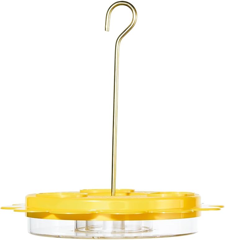 Birds Choice Flutterby Butterfly Feeder – Outdoor Feeder with 12 oz. Nectar Capacity and Fruit Trays, Includes Brass Hanging Rod