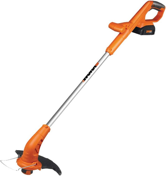 Worx String Trimmer Cordless & Edger 20V 10" Weed Trimmer PowerShare (Battery & Charger Included) WG154