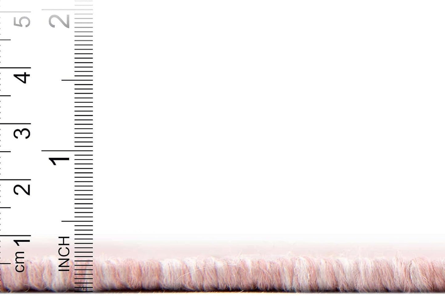 Unique Loom Collection Casual Transitional Solid Heathered Indoor/Outdoor Flatweave Area Rug (2' 2" x 3' 1" Rectangle, Whisper Pink/Ivory)