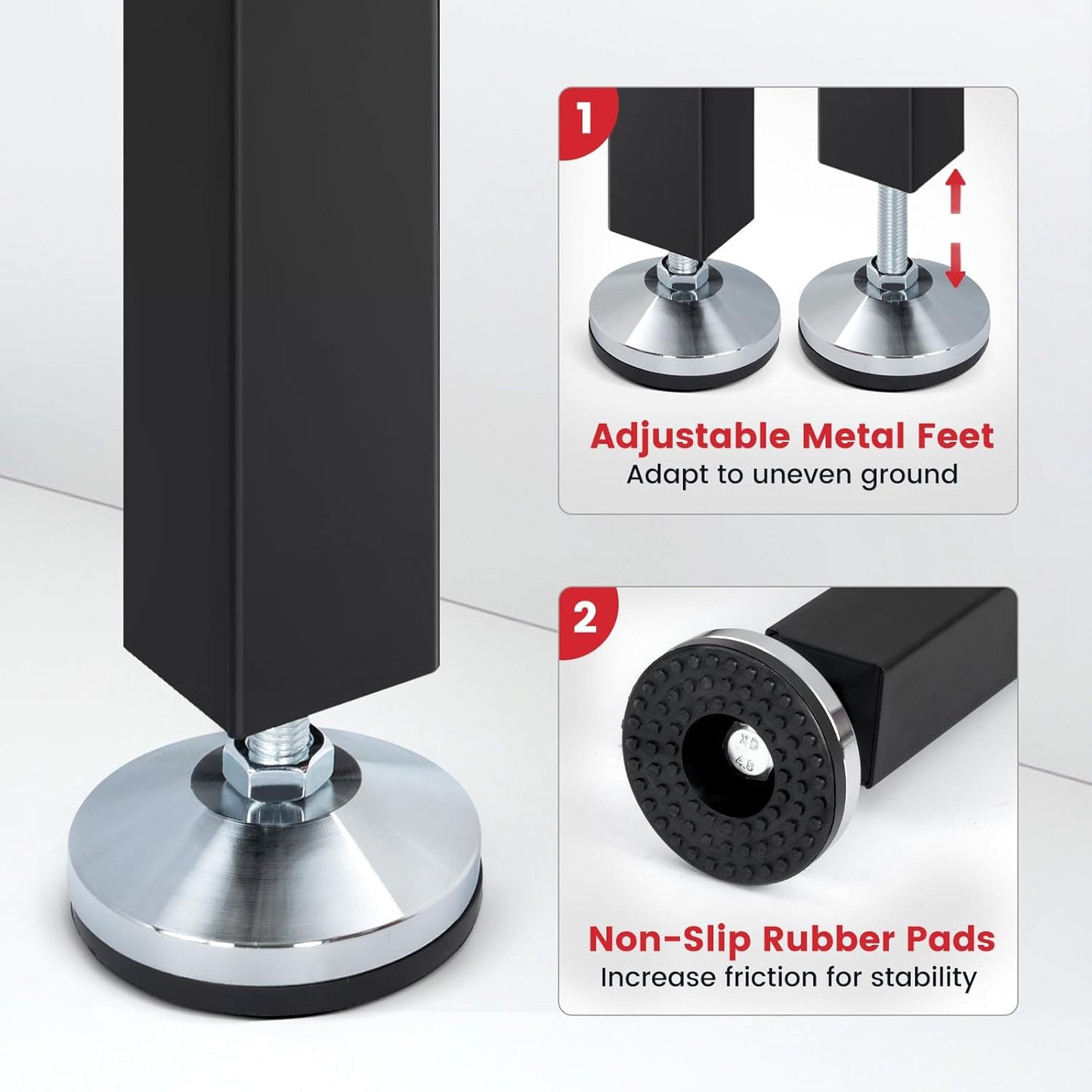Work Bench 60 Inch Work Table for Garage Heavy Duty Rubberwood Tabletop Workbench for Woodworking Shop Home Office Electronic Cutting Wood