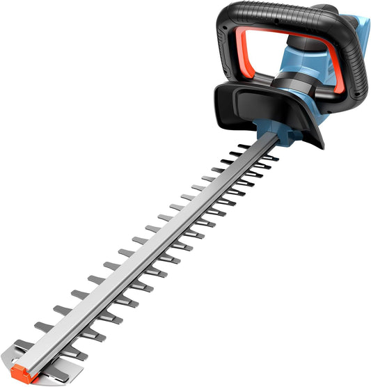 SENIX HTX2-M-0 X2 20 Volt Max* 18-Inch Battery Powered Cordless Hedge Trimmer with Brushless Motor, Double-Sided Dual Action Blades, 3/4" Cutting Capacity, Tool Only, Battery Not Included