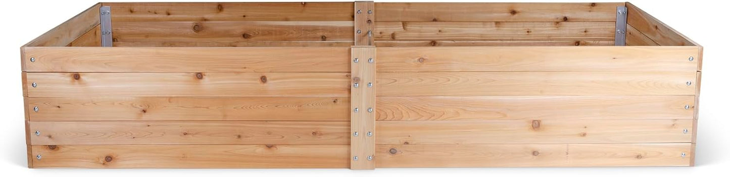 Infinite Cedar Select Cedar Raised Garden Bed (4' x 8' x 17.5" H)