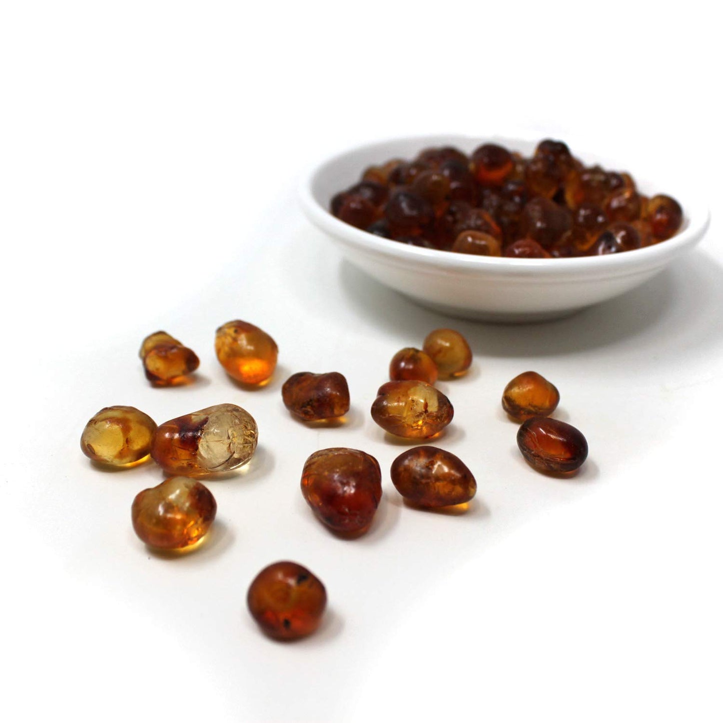 DABC OAK LAND Wild Peach Gum, 100% Natural Edible Peach Blossom, Tears Tao Jiao Peachs Resin, Collagen Boosting for Skin & Health, Food Additives Free for Dessert, Drink, Soup, 1LB of 3 Bags total3LB