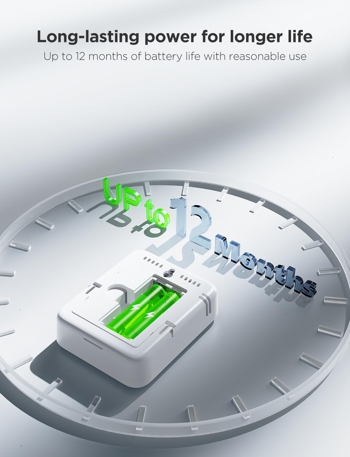 Govee Digital Hygrometer Indoor Thermometer Room H5075, Bluetooth Temperature Humidity Meter with 164ft Remote App Control, Notification Alerts, 2 Years Data Storage Export for Bedroom, Wine Cellar