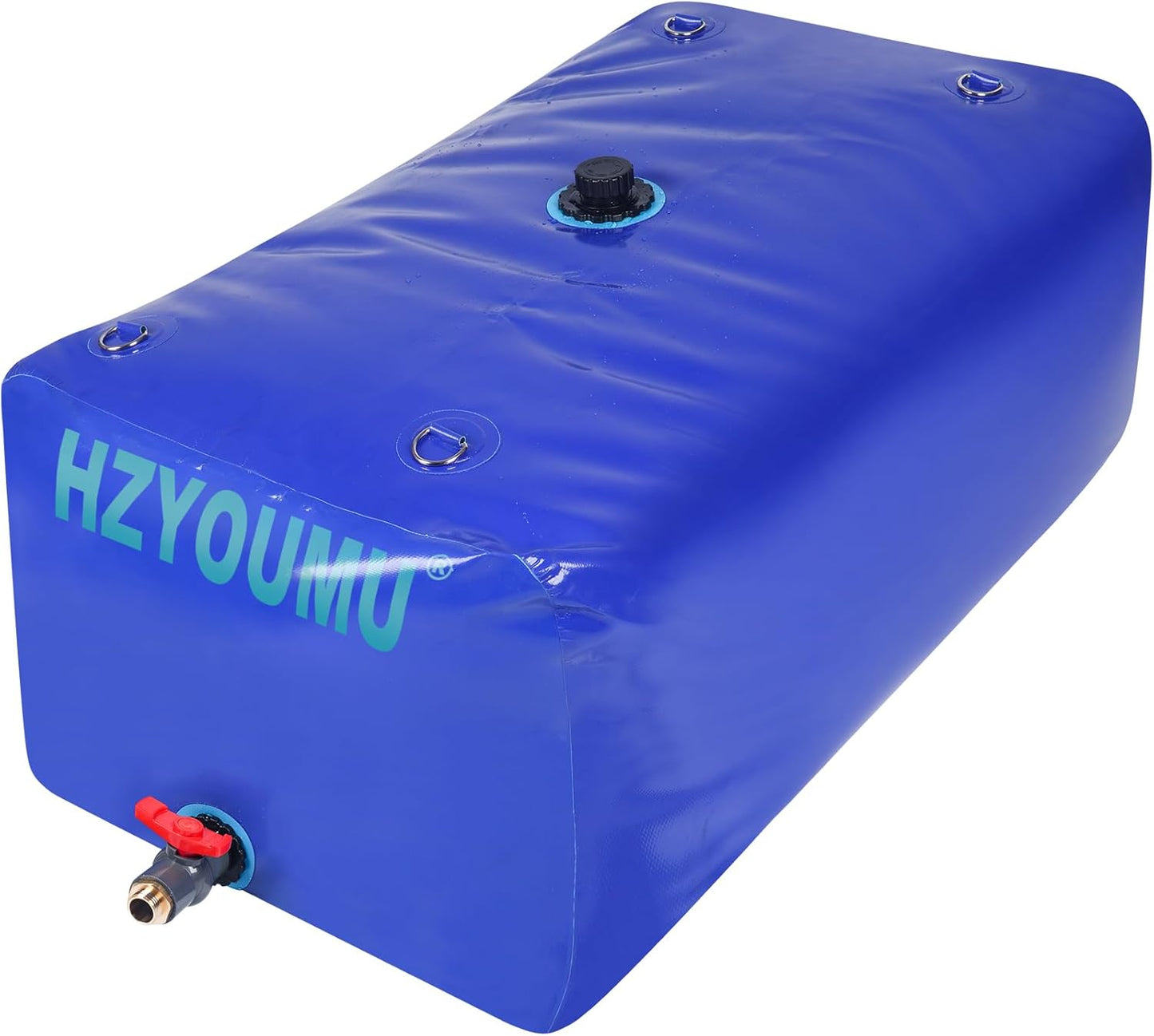 Water Tank 240L/63G Water Bladder Storage Container Foldable Portable Large Capacity Soft Bag Suitable for Outdoor Easy to Carry Out