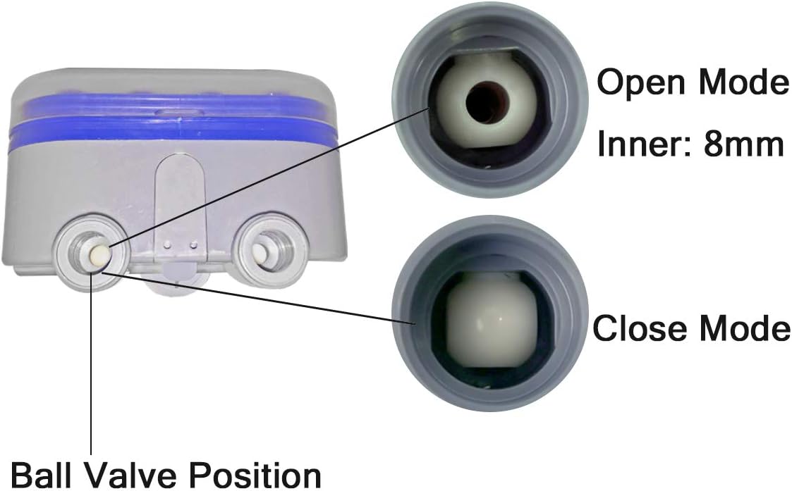 Dual Outlet Water Timer Irrigation Controller System, No Water Pressure Required