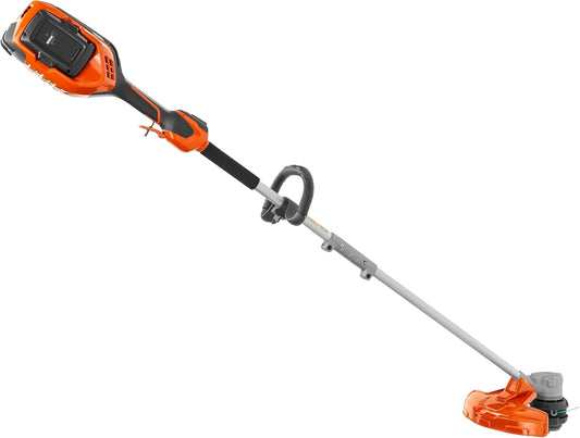 Husqvarna 220iL Cordless String Trimmer with 4 Ah Battery and Charger, 16-Inch Straight Shaft Electric Weed Eater with Dual-Direction Trimmer Head to Change Cutting Direction