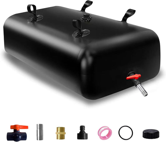 760 L/200 gal Water Bladder Storage Containers, Foldable Portable Water Tank Large Capacity Soft Water Bag, Drought Resistance, Fire Prevention, Emergency Water