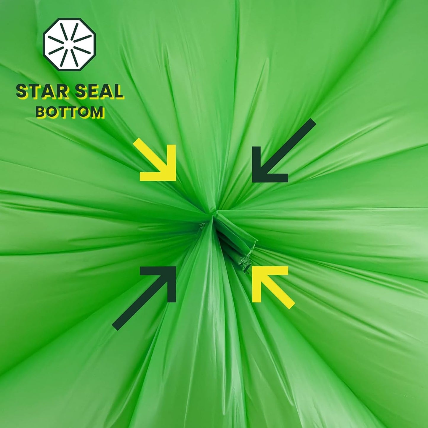 3 Gallon Compostable Trash Bags, Compost Bags for Countertop Bin, 200 Count (Pack of 2) BPI Certified and Meet The ASTM D6400 Standard