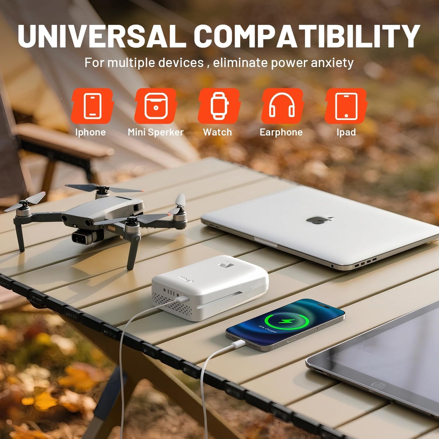 Litheli 20V Cordless Leaf Blower, Dual 2×2.0Ah Batteries Included, 350CFM/85MPH, 2-Speed Lightweight Handheld Electric Blower for Lawn, Patio, Dust & Leaves