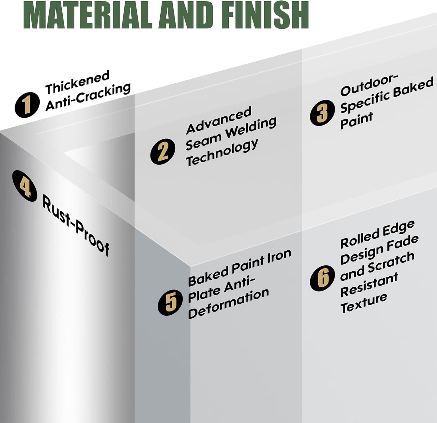 Tall Metal Planter for Outdoor Plants,30" Lx10“Wx24”H All-Weather Durable Plant Box,Large Rectangular Planter with Drainage Holes & Removable Shelf,Modern Decor for Tall Small Plants, Trees, Flowers