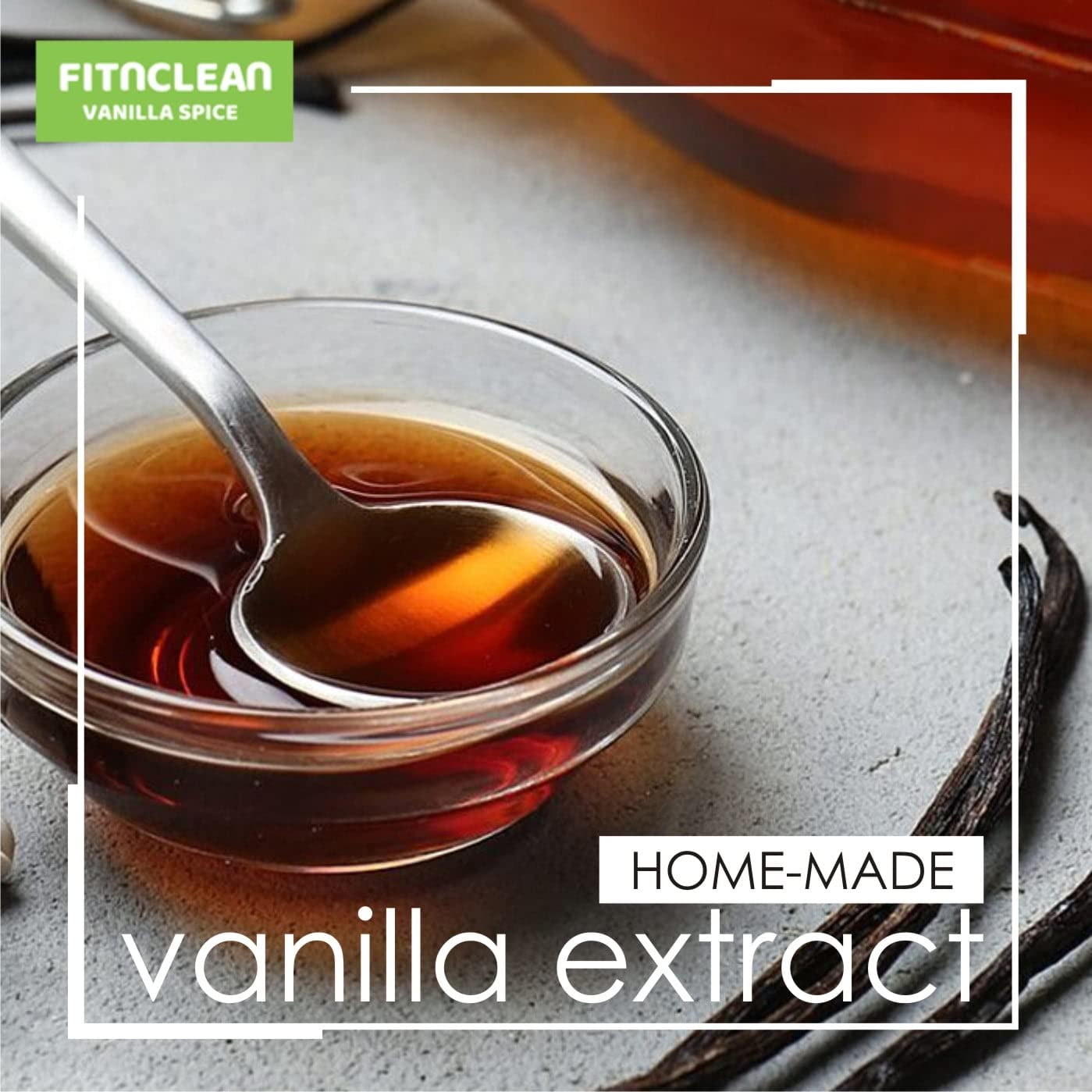 16oz Tahitian Vanilla Beans Grade A. 6"-7" Bulk for Extract, Cooking and Baking by FITNCLEAN VANILLA| 1Lb Fresh Gourment Natural NON-GMO Whole Pods