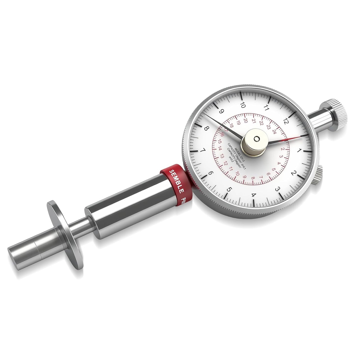 GY-3 Handheld Fruits Sclerometer, Apple Pear Strawberry Hardness Tester Meter, Portable Sclerometer for Fruits