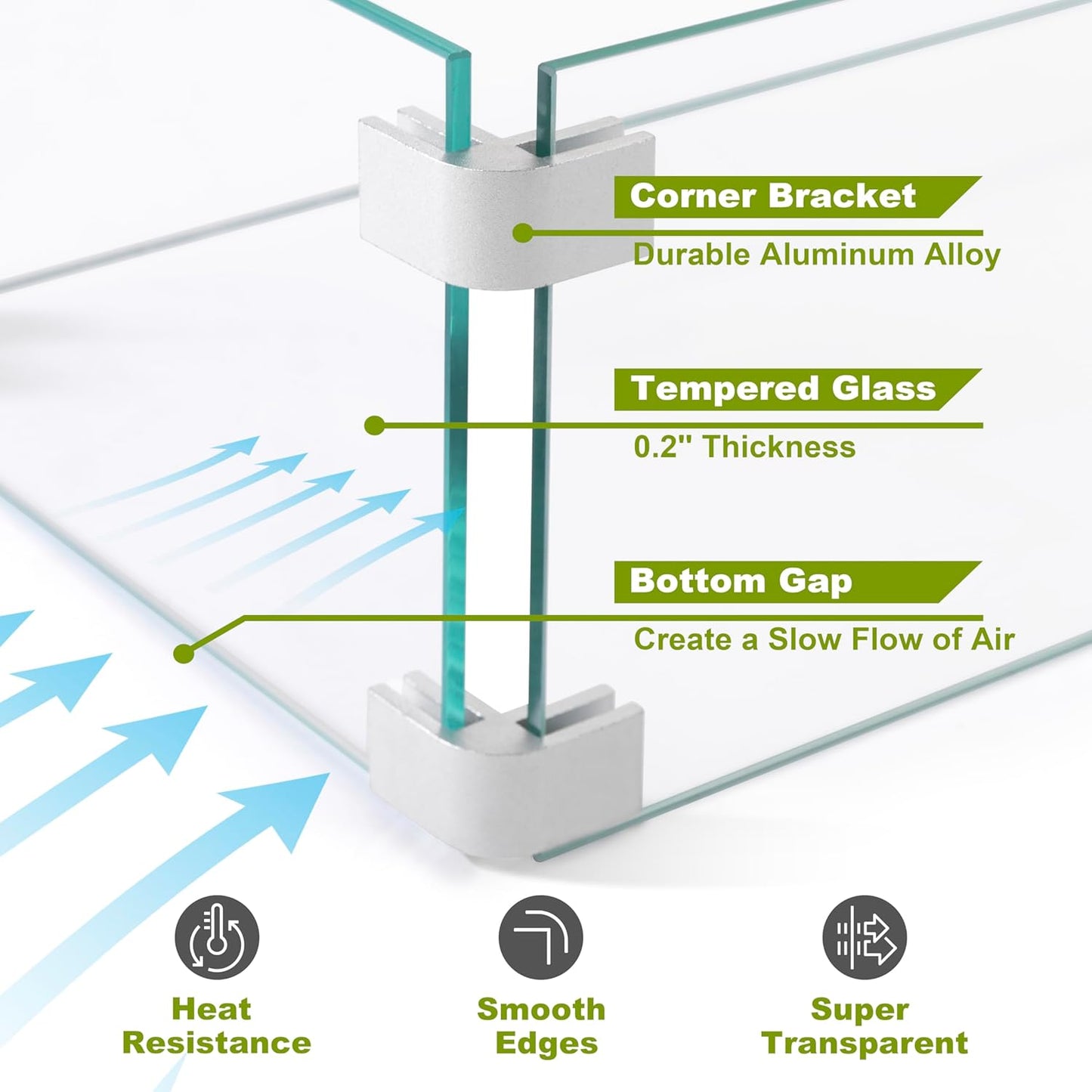 Nuu Garden 43 Inch Propane Fire Pit, CSA-Listed Outdoor Fire Pit Table, 50000 BTU Gas FirePit with Lid, Glass Wind Guard, Glass Beads, 2-in-1 Rectangular FirePit for Outside Backyard, Brown