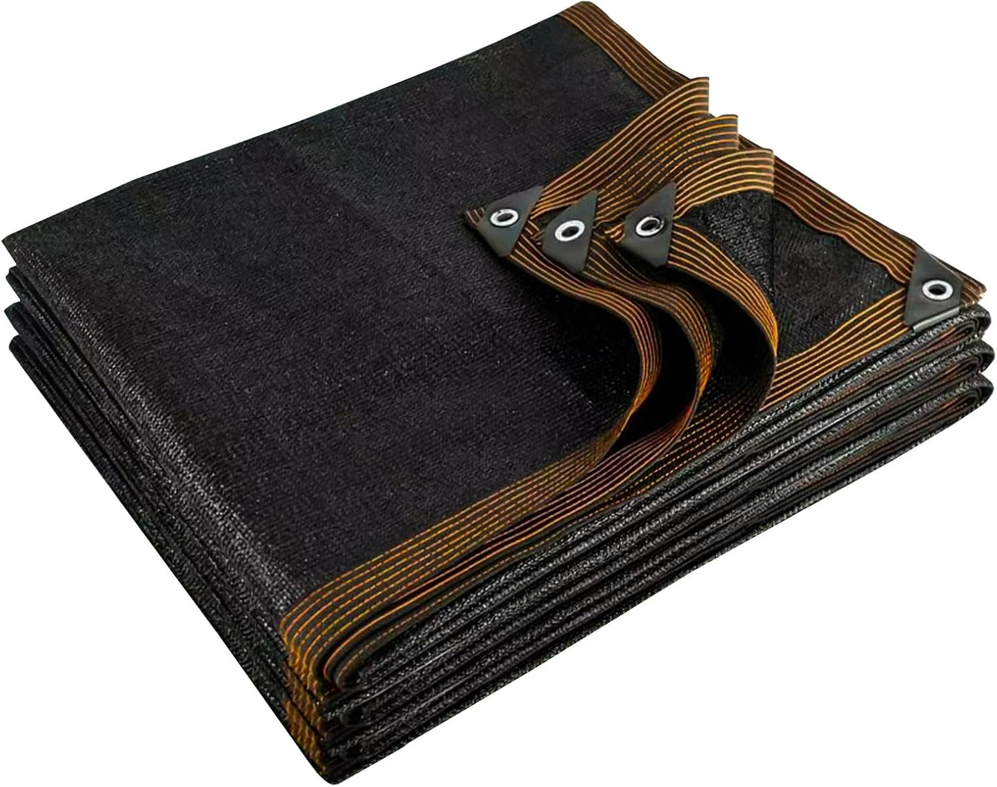 QLOFEI Shade Cloth for Garden, 70% Sun Screens for Patio Pergola Outdoor, Easy to Hang Mesh Tarp Shade Cloth with Grommets, Shade Neting Cover for Kennel Chicken Coop Plant Shade Sail, 4x10 FT