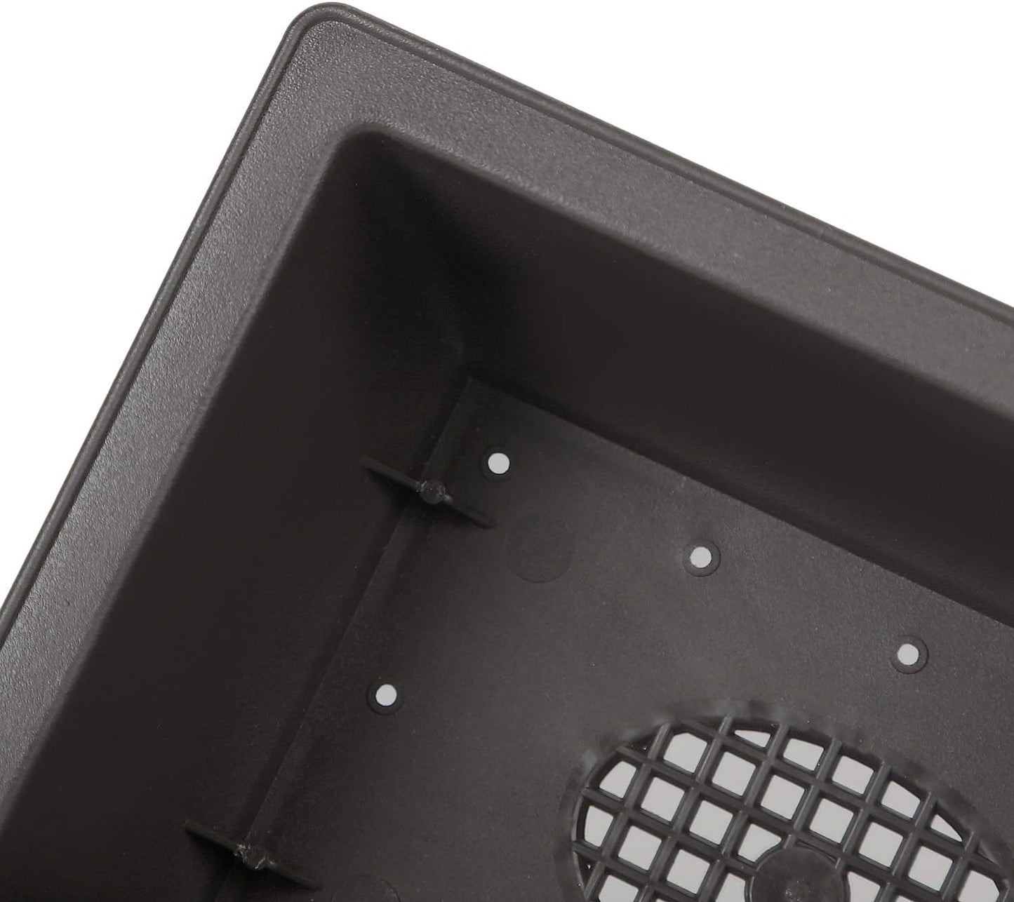 KINJOEK 15 PCS 6.5 Inch Plant Pot, Rectangular Plastic Bonsai Training Pots with 15 Humidity Trays, Flower Succulent Pots Container for Garden, Indoor, Home Decorative