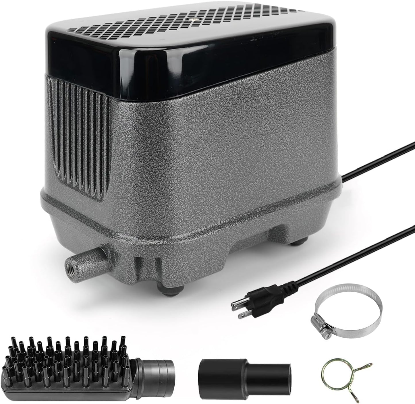 AquaMiracle Linear Air Pump, 635/950/1600/4000GPH Pond Bubbler Septic Air Pump, Energy-Efficient Pond Aerator for Outdoor Ponds, Aquariums, Hydroponics, Waste Treatment