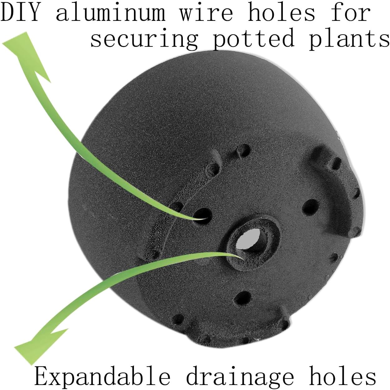 Round Unglazed Bonsai Pots with Drainage Holes 7” Breathable Planter Sand-Textured Short Legs Large Bonsai Tree Pots Ceramic for Indoor Plants Succulent