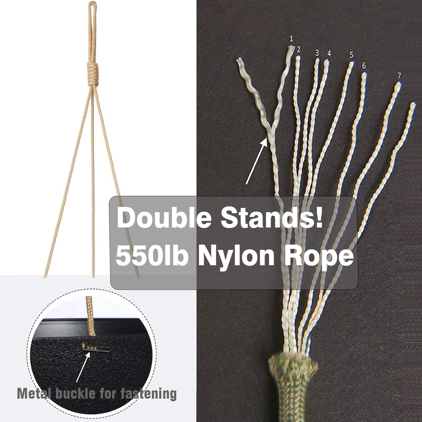 12 Inch 2 Pack Large Hanging Planters for Indoor Outdoor Plants, Plastic Hanging Basket Pots for House Plants Flowers, Black