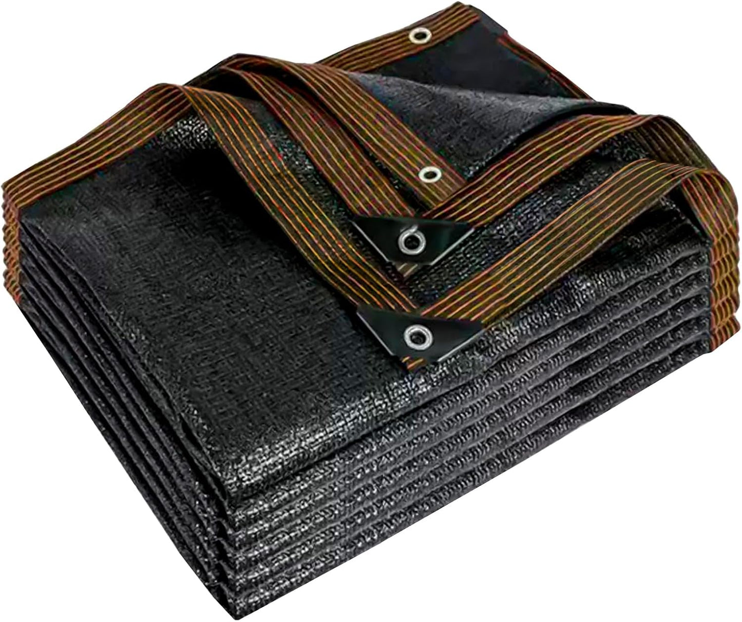 QLOFEI 18x36 FT Shade Cloth for Garden, 80-90% Sunblock Neting Cover with Grommets, Sun Screens for Patio Plants Greenhouse, Anti-UV Shade Sails for Kennel Chicken Coop Pergola Outdoor