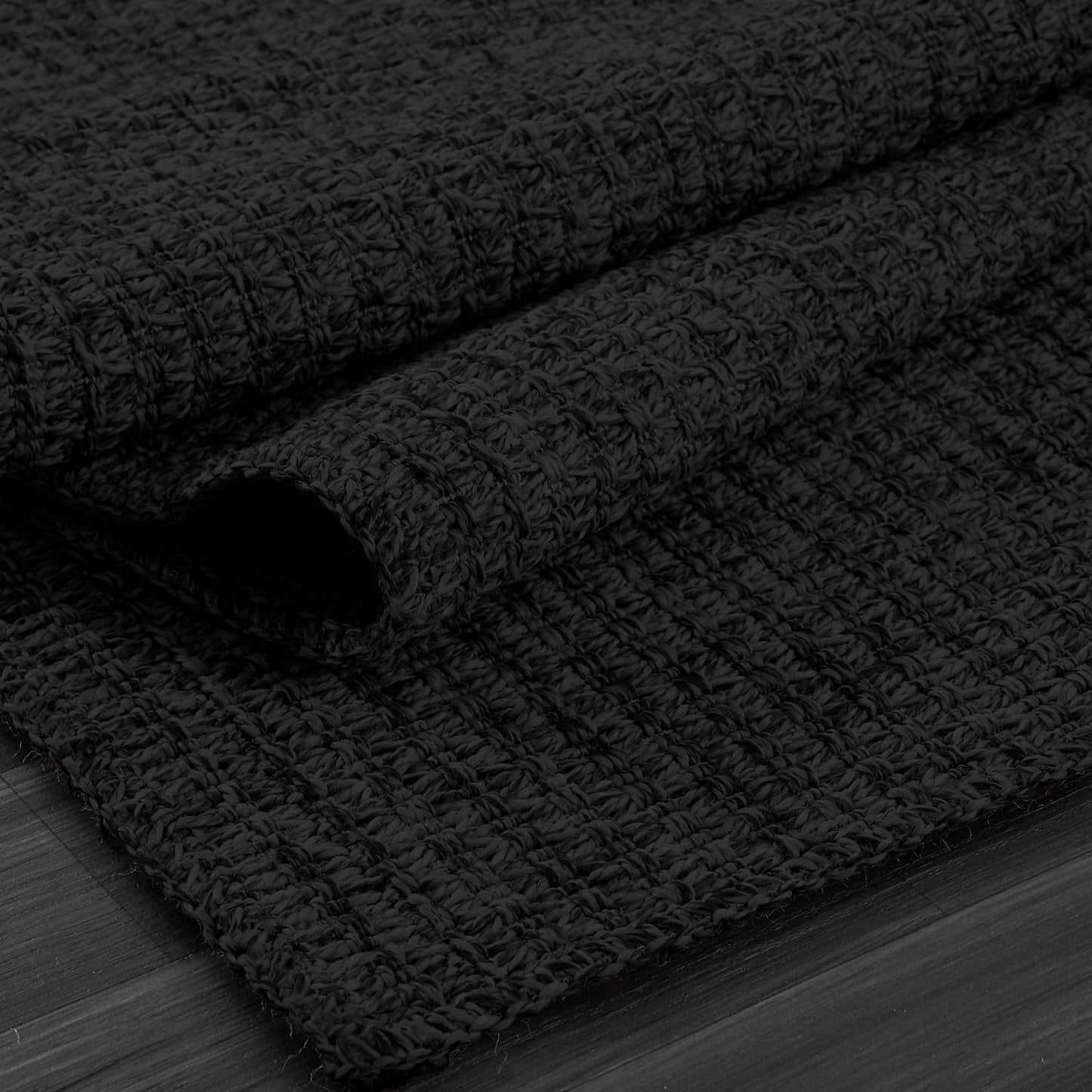 Easy Jute Rug 4x6 Indoor Outdoor Natural Rugs Solid Fiber Rug Woven Area Rug Boho Easy Clean Inside Carpet for Living Room Bedroom Dining Room Hallway or Outdoor Patio Porch (4 X 6 Dark Grey)