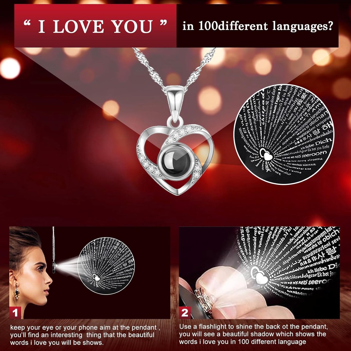 Preserved Red Real Rose-Eternal Flowers Rose Gifts for Mom Grandma Wife Girlfriend on Mothers Day Birthday Valentines Christmas Anniversary Romantic Gifts for Her with I Love You Romantic Gift (Pink)