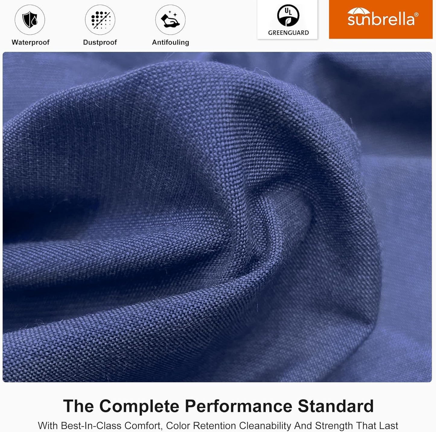 PURPLE LEAF 9' X 12' Solar Powered LED Patio Large Umbrella Offset Double Top Hanging Umbrella Outdoor Market Umbrella for Garden, Spectrum Indigo