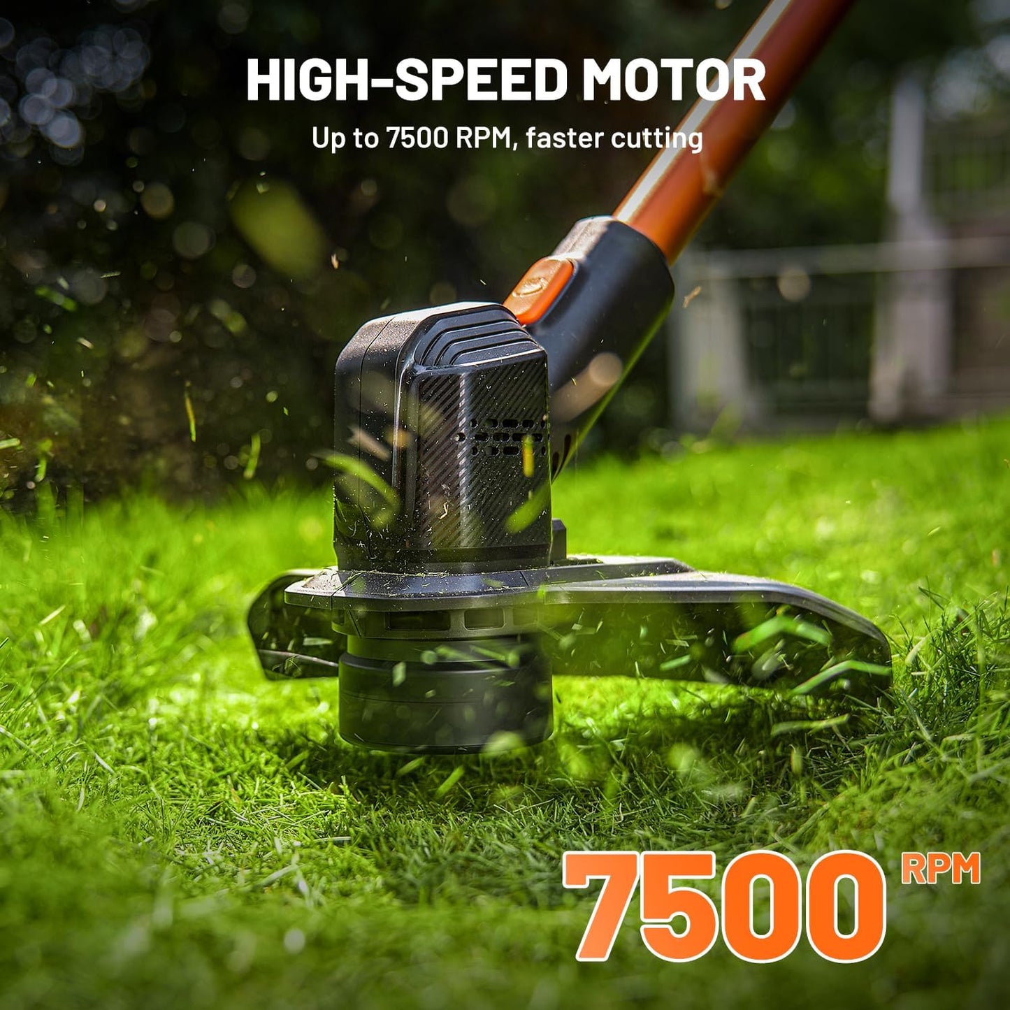 Litheli Cordless Weed Wacker 10 Inch, U20 Handy+ 20V String Trimmer & Weed Eater with 2.0Ah Battery, Grass Trimmer Tools for Garden, Yard and Farm