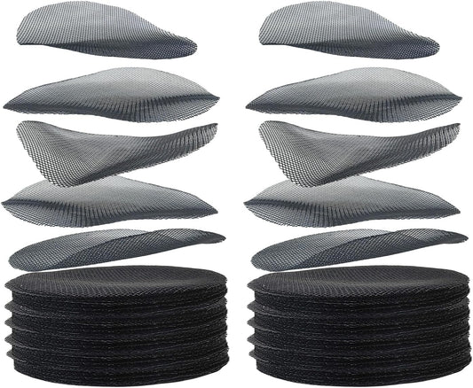 200 Pack 68MM, 2.7 inch Round Mesh Nets for Block Soil Leaking of 4 inch Nursery Pots(or Other Pots Bottom Around 2.7")