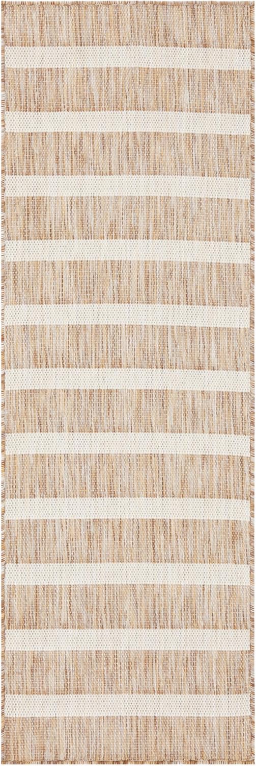 Nourison Home Home Positano 6' Runner Fabric Beige Ivory Area Rug
