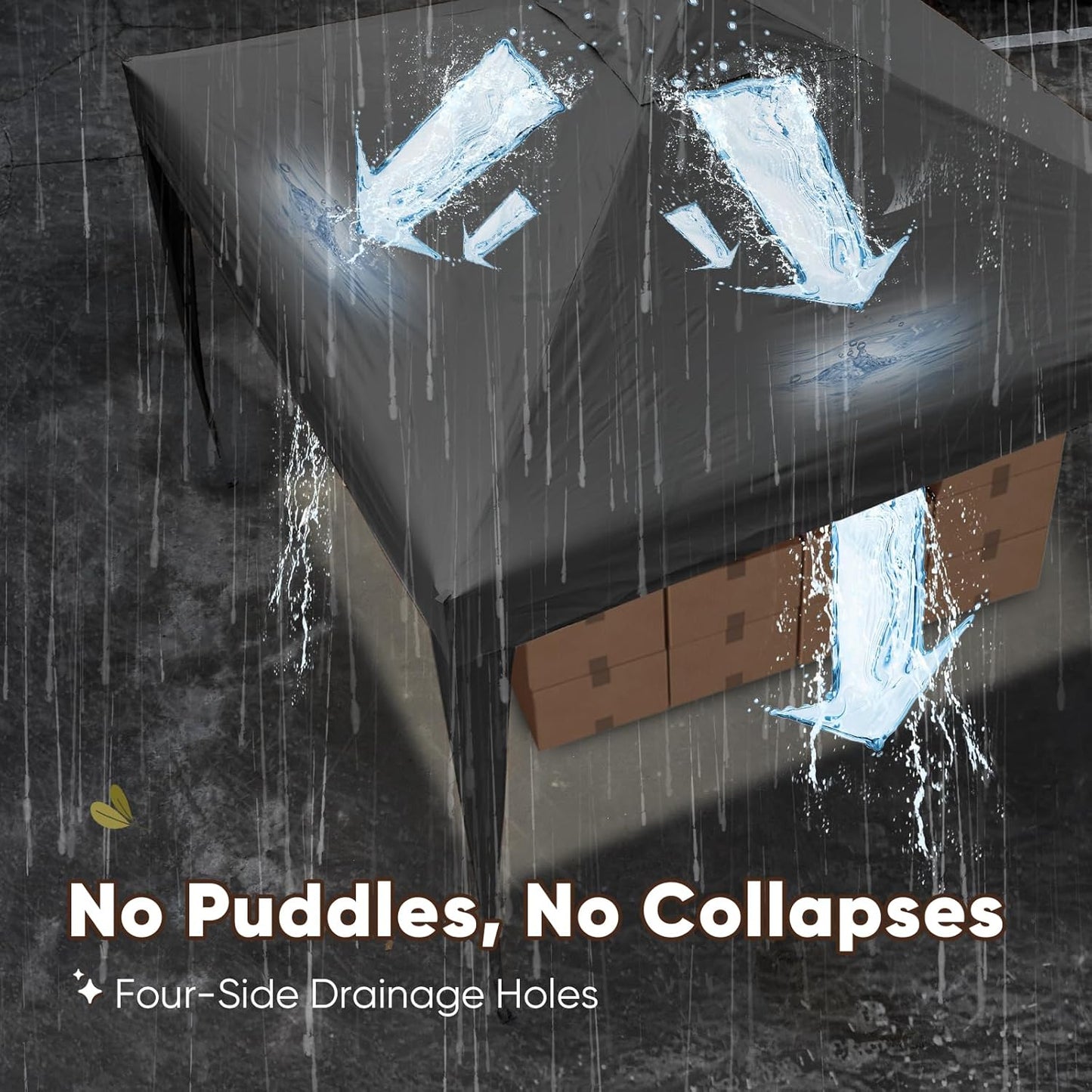 Quictent 10x10 Pop Up Canopy Tent, Instant Setup Gazebo for 1 Person, Portable & Compact, Waterproof & UV Protection, Ideal for Camping, Beach, Parties, and Outdoor Events