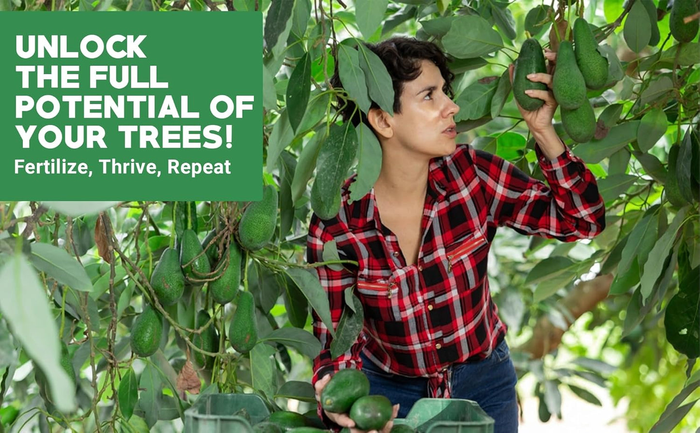 6-4-6 Avocado and Citrus Tree Professional Fertilizer Plant Food for Outdoor/Indoor Gardening; Quick-Release Nitrogen Fertilizer; Orange, Lime, Avocado and Lemon Tree Fertilizer (20 QUARTS)