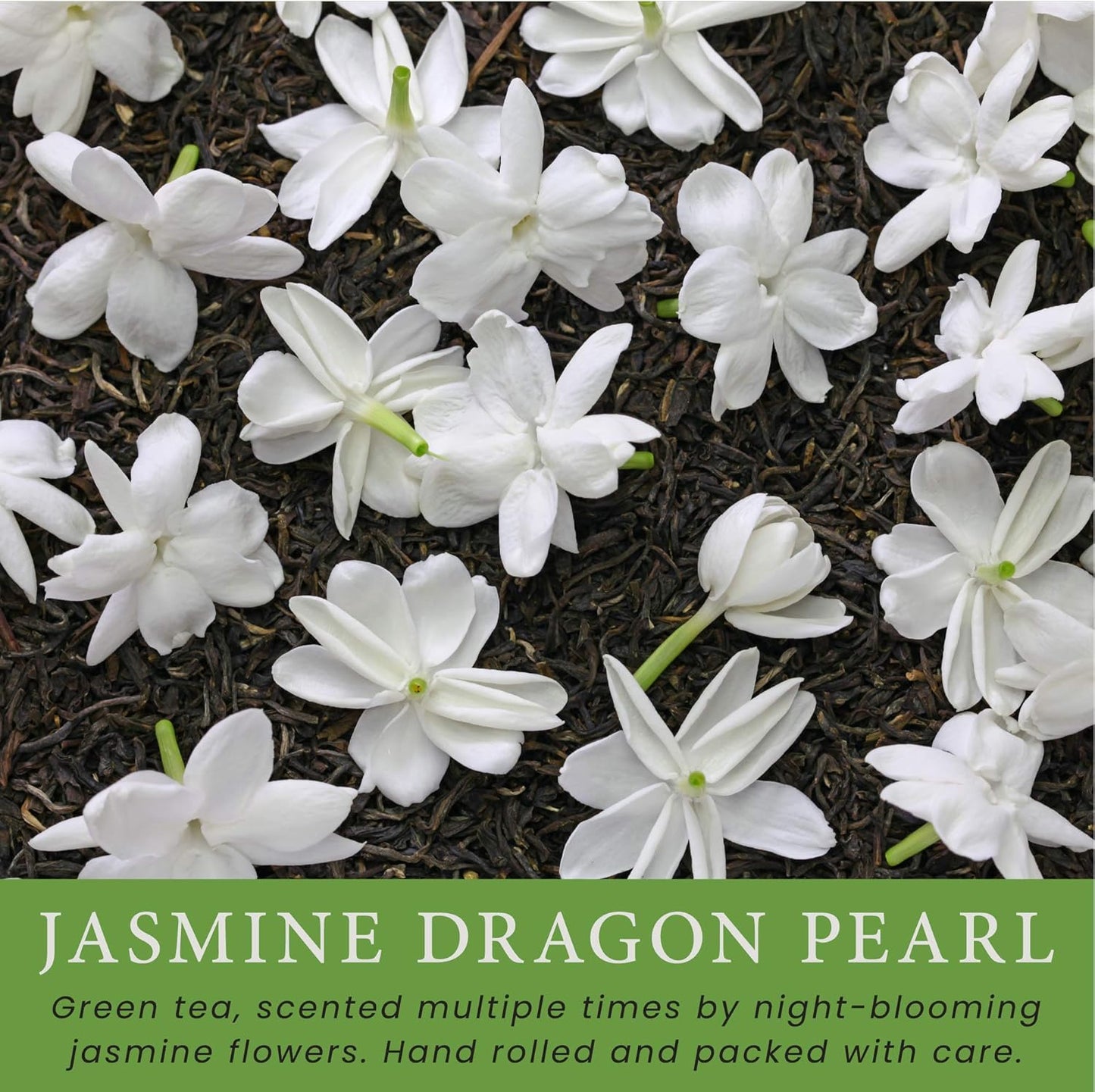 MagJo Jasmine Dragon Pearls, Rolled Green Tea 4 oz