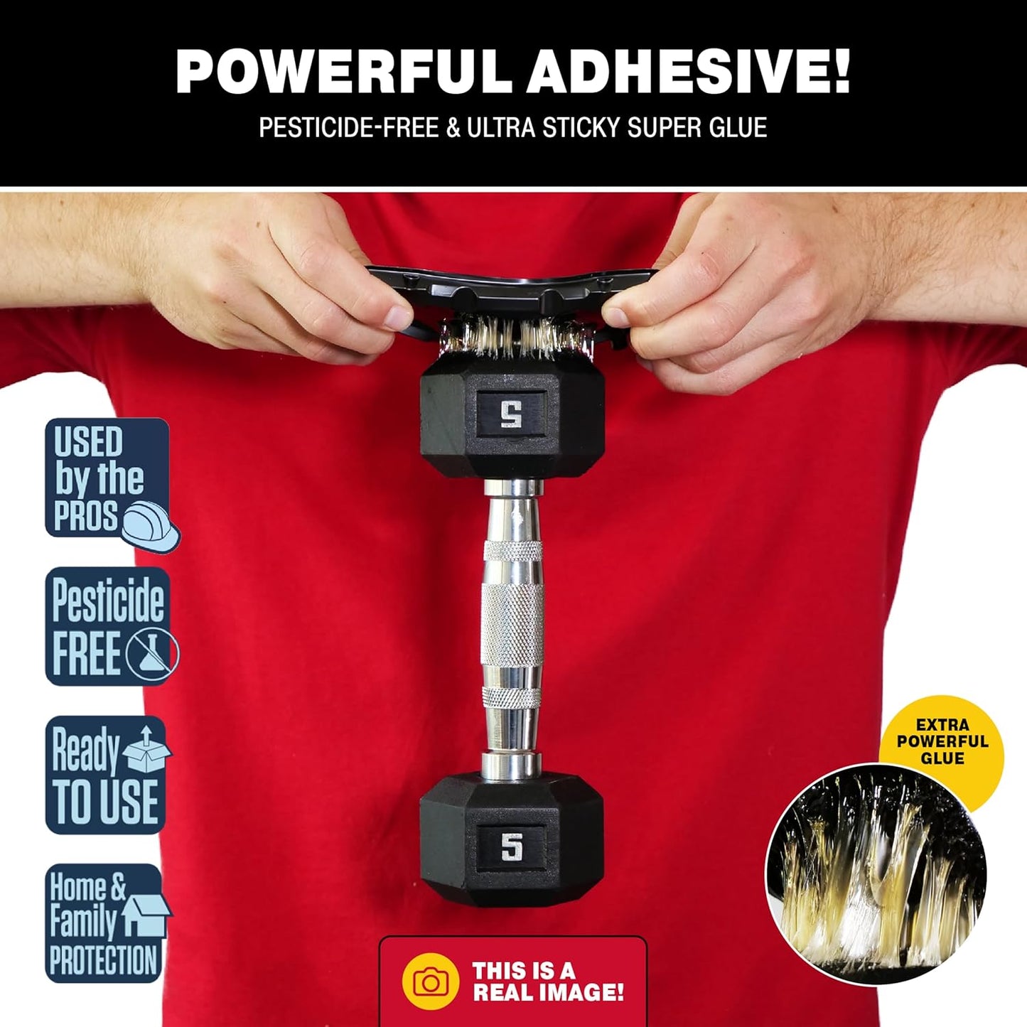 Catchmaster Mouse & Insect Glue Traps 20-Pk, Adhesive Rodent & Bug Catcher, Mouse Traps Indoor for Home, Sticky Glue Boards for Mice and Insects, Pest Control for House & Garage