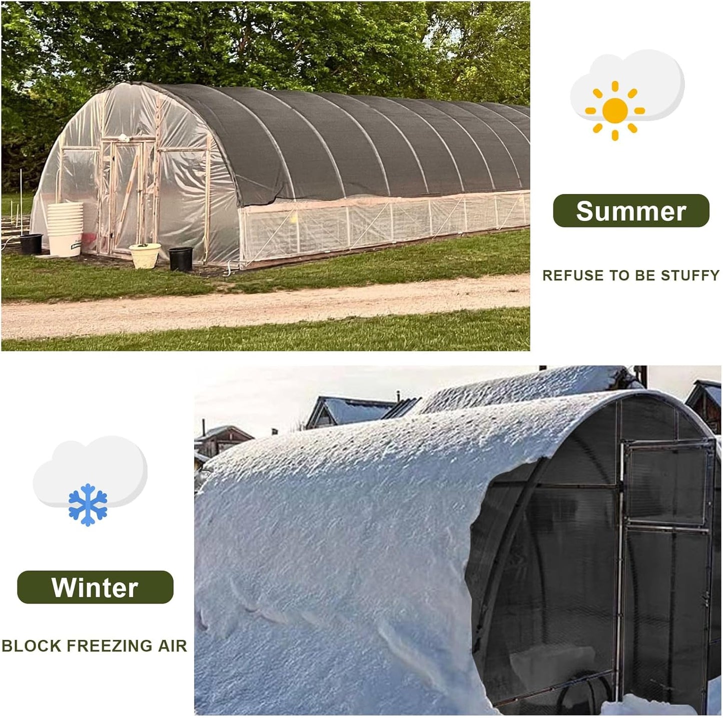 LOVE STORY 10x20FT 70% Black Shade Cloth Sun Shade Net with Grommets Sunblock Net Mesh Tarp for Garden,Plants Cover,Greenhouse and Patio