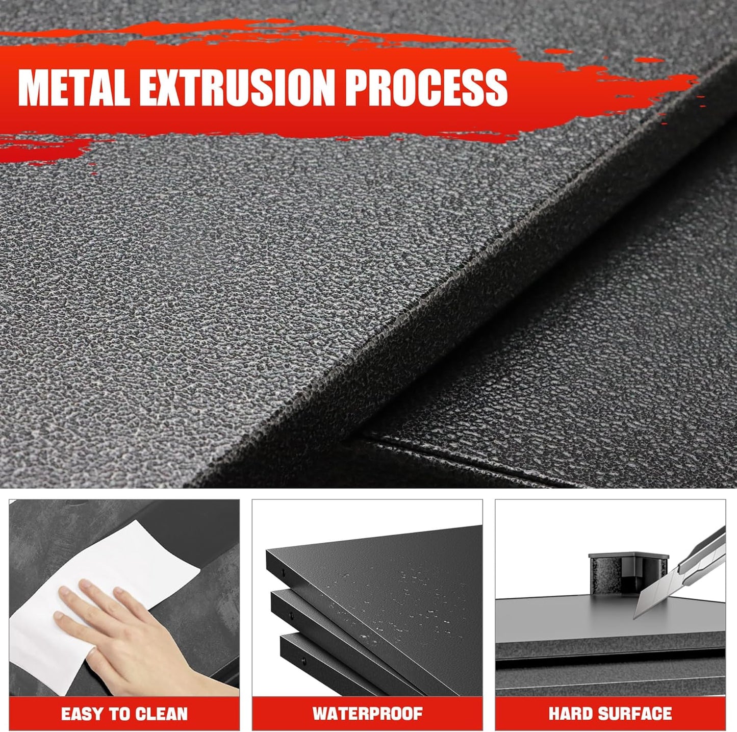 Storage Shelves Garage Shelving Heavy Duty - 72''H Garage Shelves Adjustable 5 Tier Metal Shelving Unit Storage Rack Shelving Industrial Utility Shelf 16" D x36 W x72 H（5 pcs）