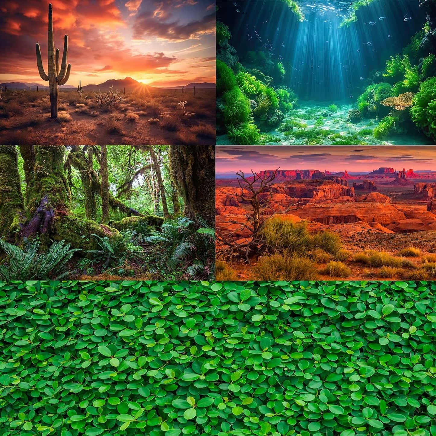 Aquarium Background Lush Aquatic Plants Seagrasses Terrarium Background Redwood Root Moss Tropical Style Green Underwater Plants Fish Tank Background Under The Sea Reptile Tank Backdrop 36x18in