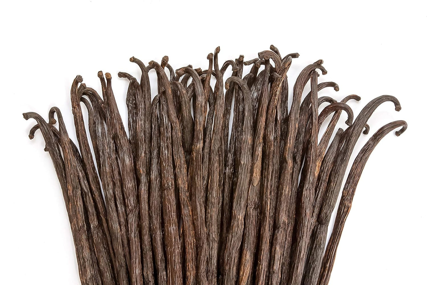 1/2 LB Vanilla Beans - Whole Extract Grade B Pods for Baking, Homemade Extract, Brewing, Coffee, Cooking - 8 Ounces | (Tahitian)